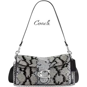 NWT Tabby Shoulder Bag 26 With Beaded Snake